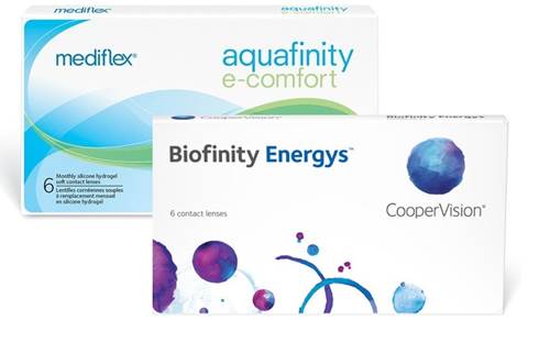 mediflex aquafinity e-comfort contact lenses online canada