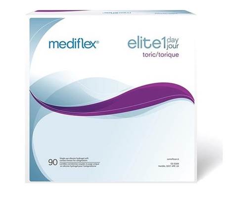 mediflex elite one day toric contact lenses online canada
