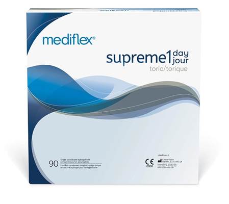 mediflex supreme one day toric 90 contact lenses online canada