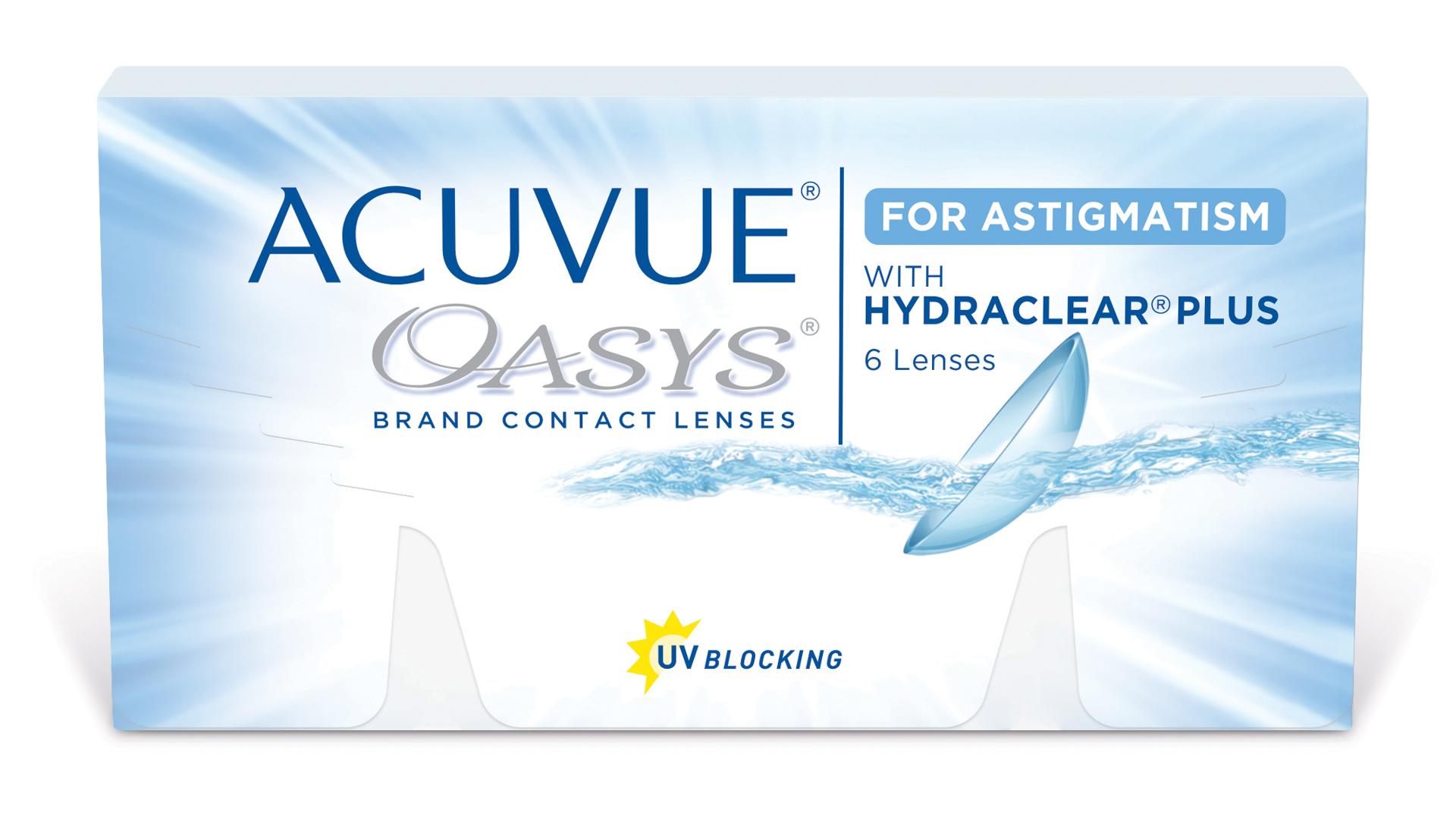 Acuvue Oasys pour Astigmatisme Bo tes de 6 Verres de contact