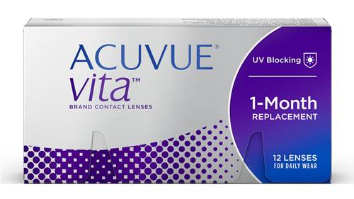 acuvue vita 1 month replacement 12 contact lenses online canada