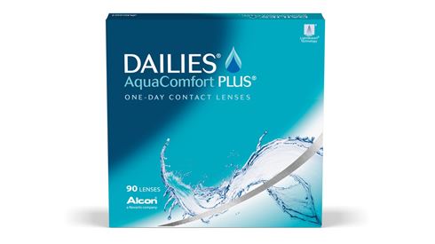 dailies aqua comfort plus 1 day 90 contact lenses online canada
