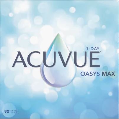 verres de contact acuvue oasys max 1 jour boite de 90